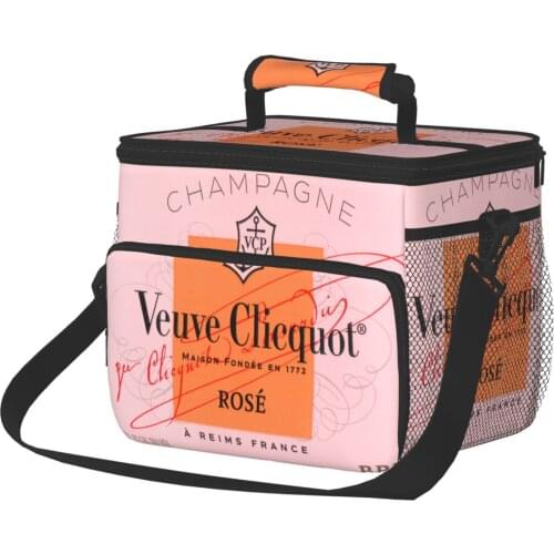 Veuve Clicquot Champagne Picnic Bag Large Capacity Luxury Lunch Bag Family Pack Refrigerated Shopping Bag lunch tote _hy06