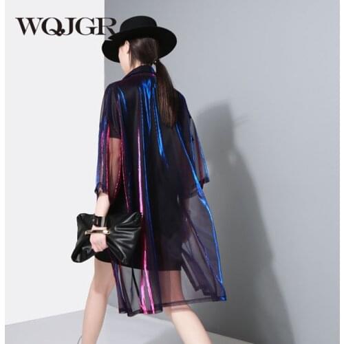 Женские летние рубашки WQJGR China At AliExpress