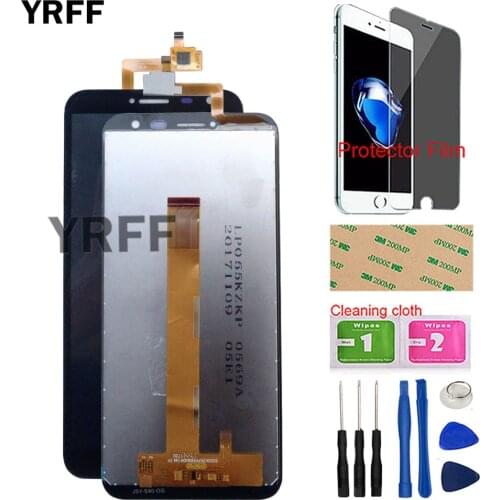 LCD Display For Oukitel C8 LCD Display Touch Screen Digitizer Panle Repair Parts LCD Glass Sensor 1280*640 Tools Adhesive