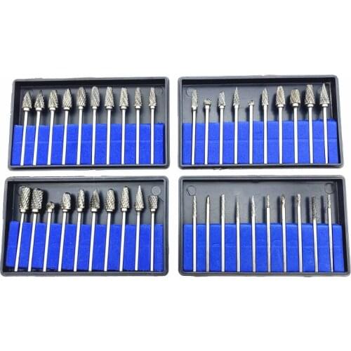 10Pcs/box Dental Lab Tungsten Steel Carbide Burs For High Speed Handpiece Tooth Drill