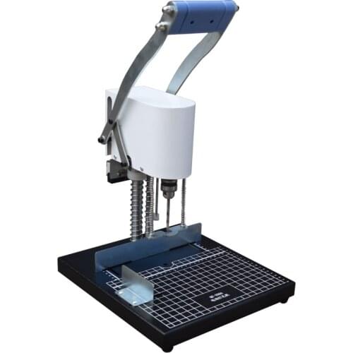 A4 QY-550A Electric Punching Machine Financial Voucher File Paper Punching Drill Bit Can Be Exchanged For 5.5 cm Thickness