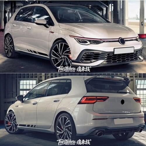 Car stickers FOR Volkswagen Golf 8 GTI Clubsport body exterior personalized custom decorative decals