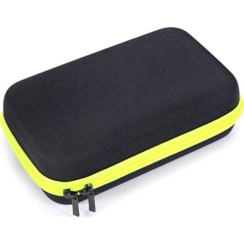 1pcs Electric Shaver Razor Box EVA Hard Case Trimmer Shaver Pouch Travel Organizer Carrying Bag for One Blade QP2520/90 QP2530