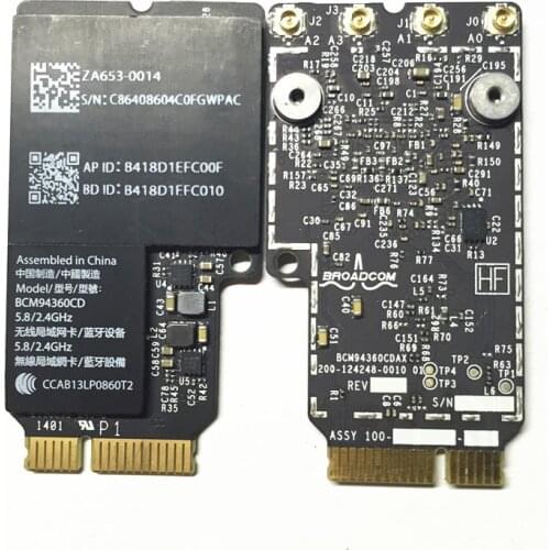 For Broadcom 802.11AC BCM94360CD Wifi Bluetooth 4.0 Wireless Card