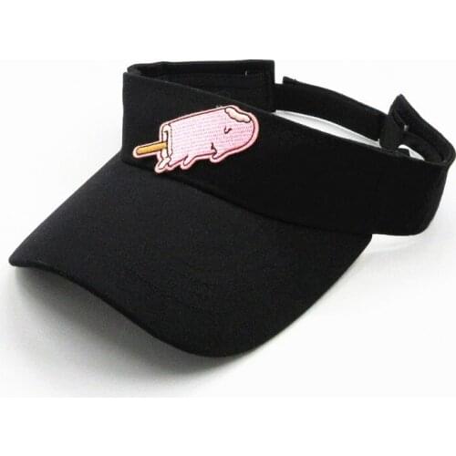 The Ice lolly embroidery Visors Baseball Cap Adjustable Snapback cap for men and women 258