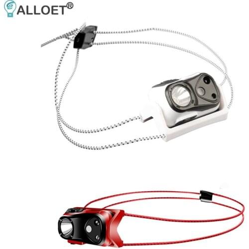 Super Bright Headlight Mini Portable USB Rechargeable Head Torch Lamp Outdoor Camping Lamp Fishing Running Waterproof Headlamp