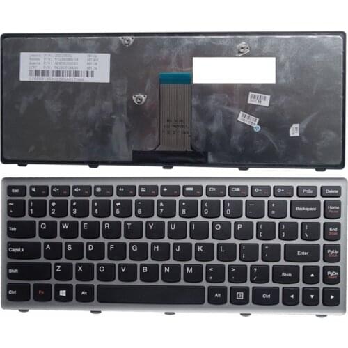 US silver New English Replace laptop keyboard For Lenovo G400AS G400S G400AS G400AS G405S Z410 g400s g405s FLEX14A s410p FLEX14g