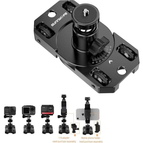 Camera Dolly Filming Stabilizer Mount Slider For Gopro Osmo Insta360 Fimi Palm, Stabilizer Static Dynamic Portable