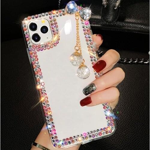 Sunjolly for Apple iPhone 12 Pro Max Case iPhone 11 Pro Max X Xs Xs Max 8 7 6 5 Plus Phone Case Diamond Cover iPhone 12 coque