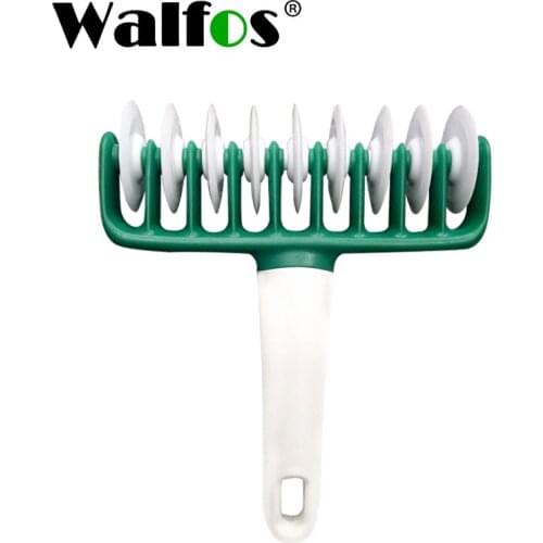 WALFOS Bread Embossing Dough Roller Lattice Bakery Roller Cookie Cutter Cooking Tools