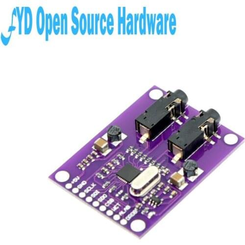 1pcs CJMCU-1293 ADS1293 Electrocardiogram Physiological Signal Measurement Module 3 Channel 24 Bit Analog Front End Module