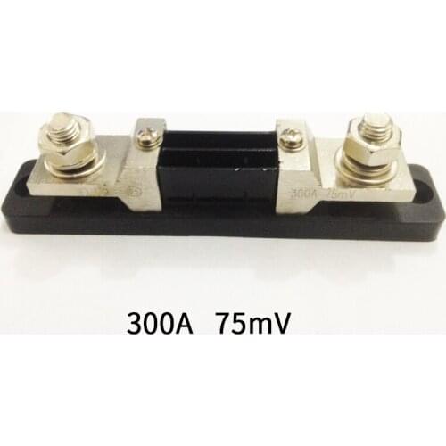 1 external shunt FL-2D 200A-300A / 75mV ammeter shunt resistor for digital ammeter amp voltmeter power meter
