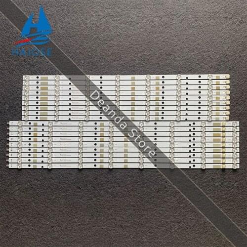 100% New 18pieces LED Backlight strip 7lamp+8lamp SVT550AA0_REV04 L/R-TYPE_130710 Tos h iba 55L7453D 55'' TV LCD
