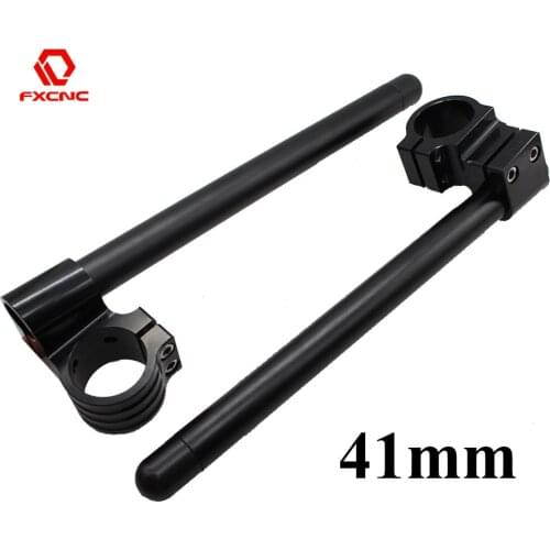 41mm Motorcycle Handlebar Rised Riser Clipon Clip On Clip-ons Fork Handle Bar Clamp