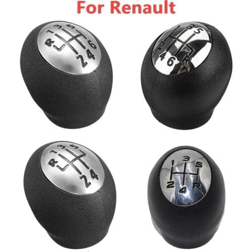 5 6 Speed Gear Shift Knob Lever Shifter Gear Stick Handball For Renault Megane/Scenic/Laguna/Espace For Vauxhall/Opel Movano