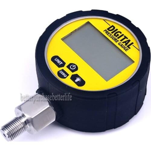 Battery Powered 304SS Metal Case NPT1/4 Digital Pressure Gauge