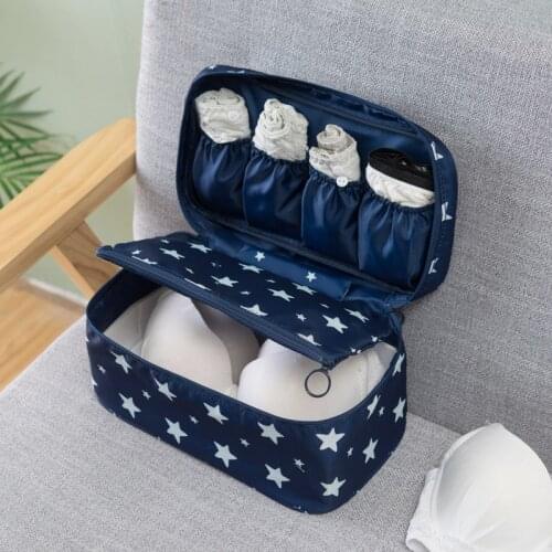 Travel Multi-function Bra Underwear Packing Organizer Bag Socks Cosmetic Storage Case Large Capacity Women Travel Clothing Pouch