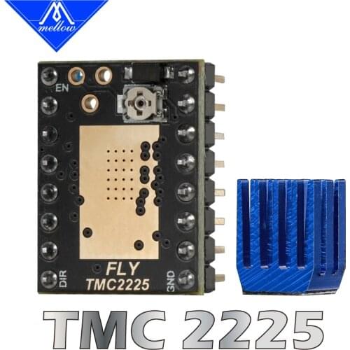 Mellow FLY TMC2225 V1.0 Stepper Motor Driver VS TMC2208 TMC2209 Stepsticks For SKR V1.3 MKS GEN L Panel 3D Printer Board