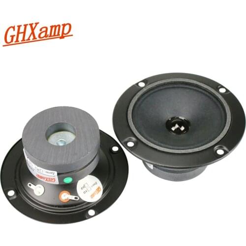 Ghxamp 4 inch Tweeter Speaker Unit Treble Loudspeaker 4ohm 10W For KTV Speakers 95DB Dual Magnetic Steel 2PCS