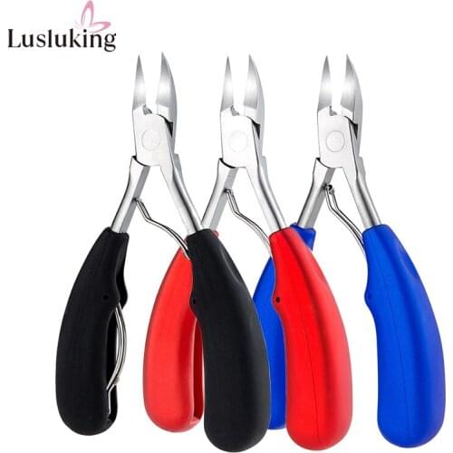 Toe Nail Clippers Nail Correction Thick Nail Ingrown Toenails Nippers Cutters Dead Skin Dirt Remover Pedicure Care Tool Manicure