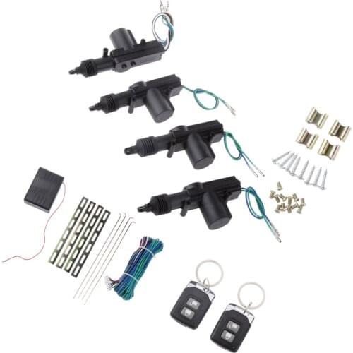 Universal Car Keyless Entry System Remote Control Lock/Unlock Set