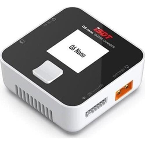 In stock ISDT Q6 Nano BattGo 200W 8A Colorful Pocket Battery Balance Charger Power Adapter for 1-6S Lipo Battery