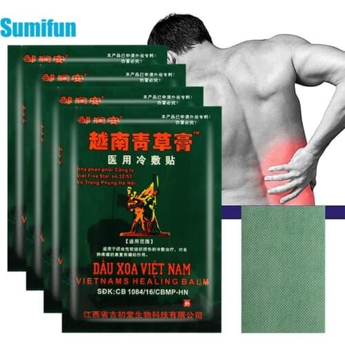 24Pcs Vietnam Herbal Patches Shoulder Muscle Joint Pain Neck Stiff Patch Muscle Strain Back Pain Relaxation Relieve Arthritis