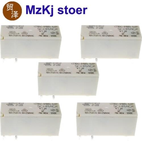 5PCS V23061 Brand new and original TE SCHRACK V23061-B1005-A401 12VDC relay
