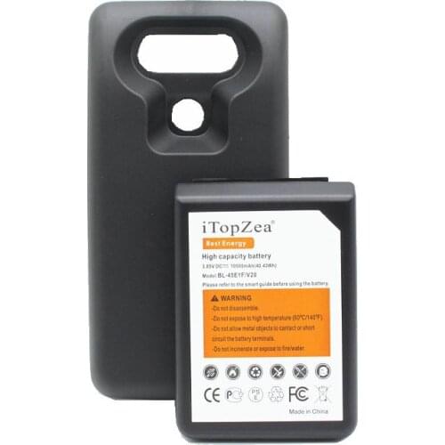 1x 10500mAh V20 Extended Battery with TPU Case BL-44E1F For LG V20 LS997 F800 VS995 US996 H990 H990DS H910 H918