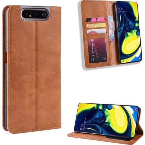 For Samsung Galaxy A51 A71 A91 A10 A20 A30 A40 A50 A60 A70 A80 A90 Leather Wallet Flip Cover Vintage Magnetic Phone Bag Case
