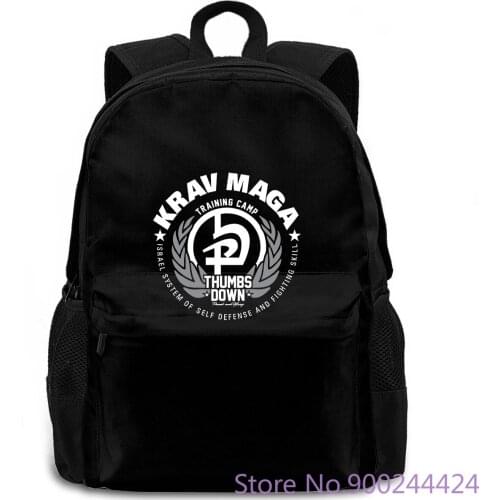 THUMBSDOWN KRAV MAGA ! IDEAL FOR MMA, TRAINING, WEARS women men backpack laptop travel school adult student