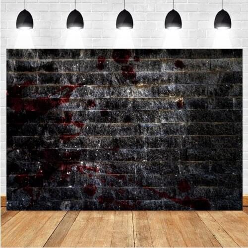 Yeele Halloween Backdrop Shabby Decadent Style Blood Brick Wall Background Baby Photographic Photography Photo Studio Photophone