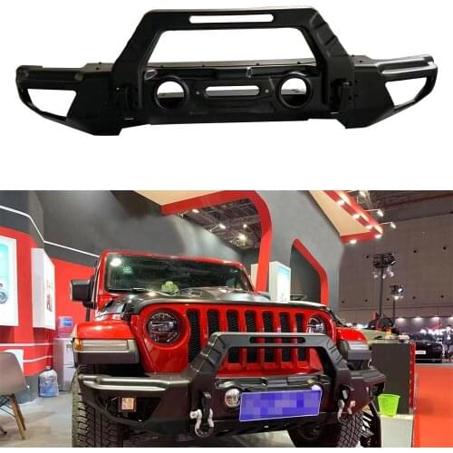 JL1225 New Front Bumper Steel Material for Jeep for Wrangler 2019-2021 lantsun
