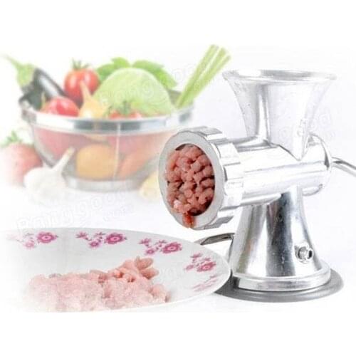 Multifunction Aluminum Alloy Manual Meat Grinder Mincer Sausage Machine