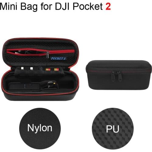 Portable Mini Carrying Case Storage Bag for DJI Pocket 2 Handheld Gimbal Camera Shockproof Waterproof Box Protection Accessories