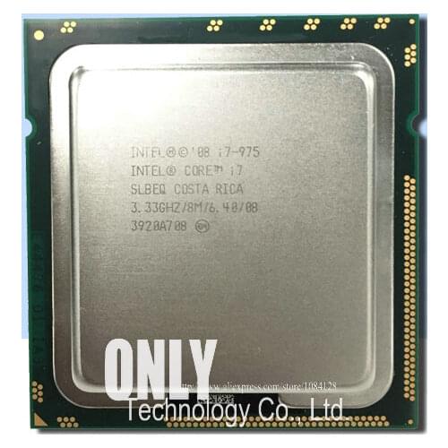 Intel Core i7-975 Processor I7 975 cpu LGA1366 Desktop CPU 100% working properly Desktop Processor