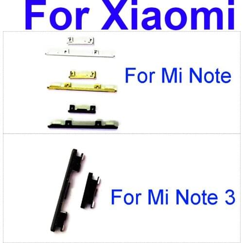 Volume Power Button Flex Cable For Xiaomi Mi Note 3 Note3 Volume Up Down Power On/Off Control Side Key Button Repair Parts