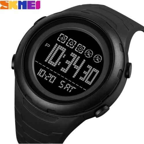 SKMEI Fashion Mens Sport Watches Waterproof 50m Chronograph Digital Watches 2020 Modren Luxury Men Big Brand Wrist Watch 1674