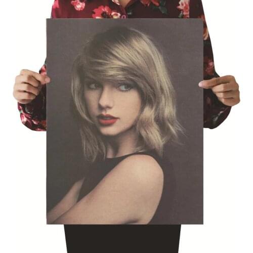 Taylor Vintage Poster Classic Anime Movie Wall Sticker Bar Cafe Home Decor Painting