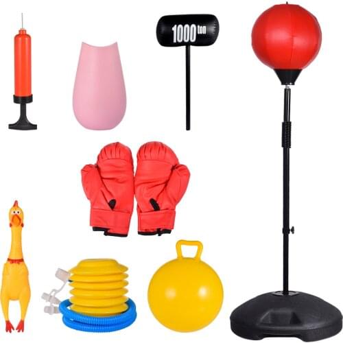 Vertical Boxing Speed Ball Suit Decompression Tumbler Sandbag Catharsis Dummy Decompression Vent Equipment