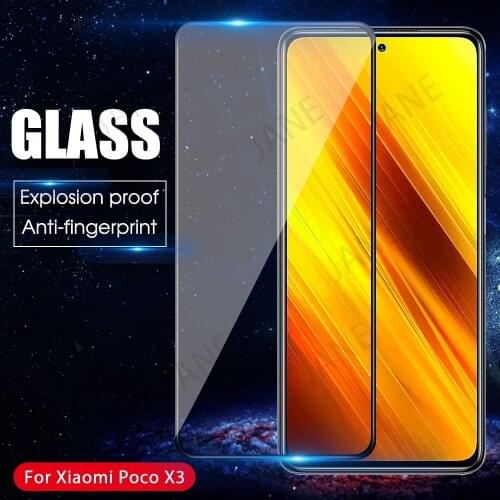 Tempered Glass For Xiaomi Poco M3 X3 NFC X3 F2 Pro X2 Screen Protector Cover For Poco M3 Glass For Xiaomi Poco M3 Glass