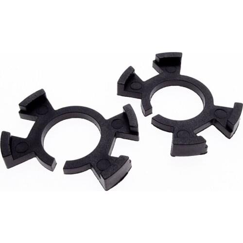 1 Pair H1 LED Bulbs Base Retainer Clip Headlights Adapter Car Decoration Accessories for Honda Prelude CR-V Odyssey Acura RSX