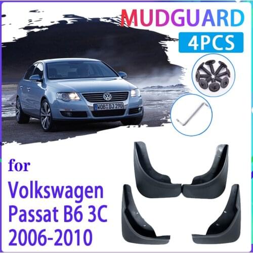 4 PCS Car Mud Flaps For VW Volkswagen Passat B6 3C 2006 2007 2008 2010 Mudguard Splash Guards Fender Mudflaps Auto Accessories
