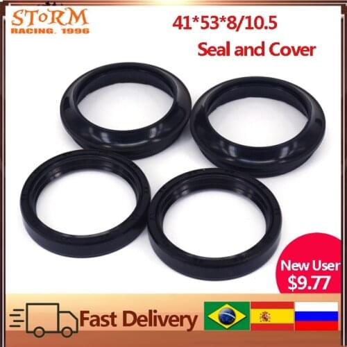 41*53*11 Front Fork Damper Oil Seal Dust seal For YZ YZF XV FZR TDM FJ WR 250 600R 750 750R 850 950 1000 1000R 1100 1200 R1