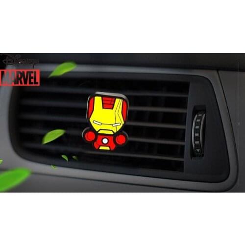 Disney Marvel Spiderman Car Car Perfume Air Conditioning Air Outlet Cartoon Fragrant Clip Creative Pendant