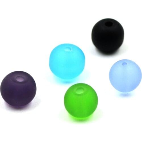 Free Shipping 100pcs Transparent Smooth Round Glass Beads 6mm Loose Beads for DIY Jewelry Crafts Accessories