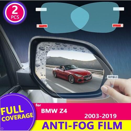 For BMW Z4 2003-2019 (E85 E89 G30 2017 2018 Rearview Mirror Film HD Anti-Fog Rainproof Auto Mirror Sticker Car Accessories