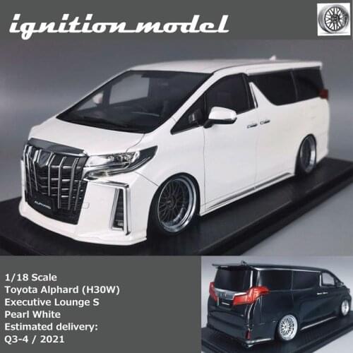 IG 1:18 Toyota Alphard (H30W) Executive Lounge S IG2427/IG2429 Resin simulation refitting car model