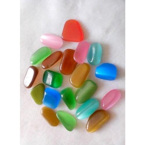 Colorful exquisite - eye of gravel - nunatak eye stone fish tank bonsai stone decoration material diy accessories