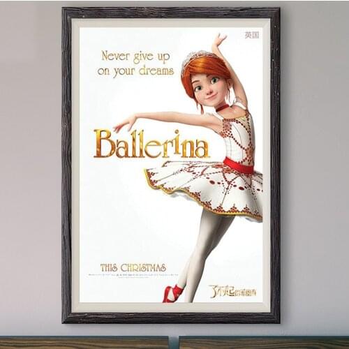 M026 Ballerina(2017)3 Classic Fashion Movie Custom Silk Poster Home Deco Wall Art Christmas Gift